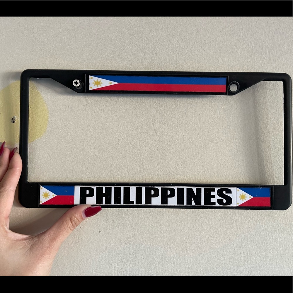 Philippines license plate